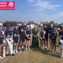 Blackpool North and Fleetwood MP Lorraine Beavers visits Fleetwood Cricket & Sports Club