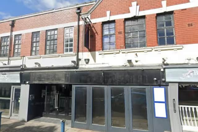 The former Residence nightclub was based on the first floor of this Vicarage Road building in Poulton