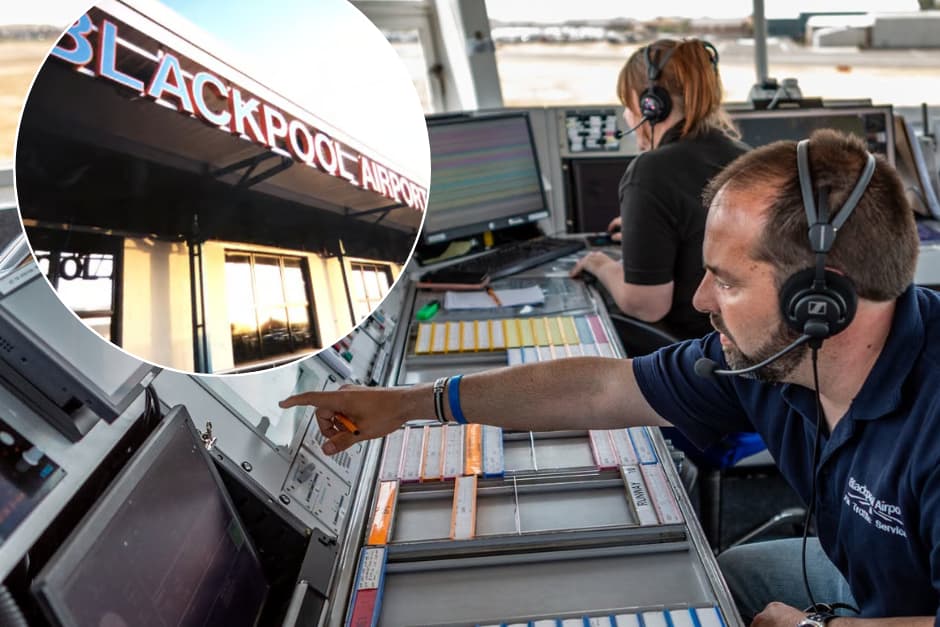 Stellenangebot beim Fluglotsenteam am Flughafen Blackpool - | aber Sie ...