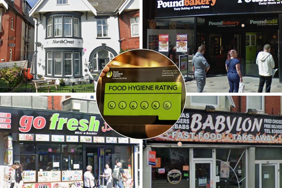 13 food hygiene ratings for Blackpool businesses including Zest of India ...