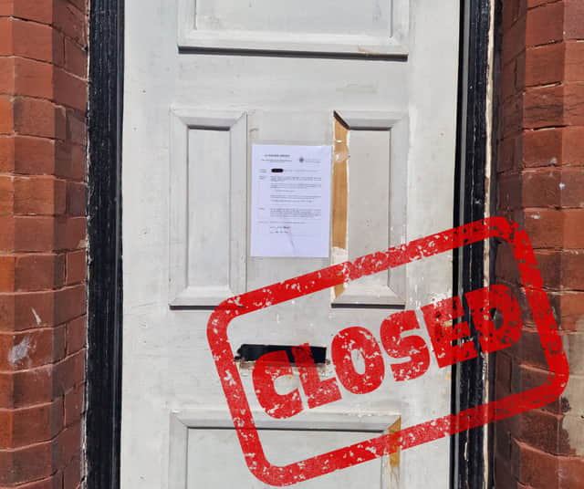 A nightmare property used for drug dealing and storing stolen property in All Saints Road, St Annes has been slapped with a closure order.