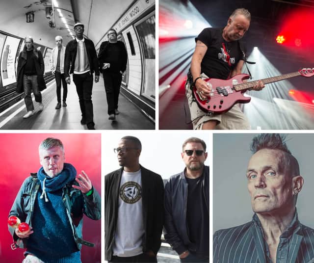 New weekender Blackpool: Indie By The Sea to bring Ocean Colour Scene, Peter Hook & The Light, Bez and Black Grape to resort. Pictured Ocean Colour Scene, Peter Hook, Bez from the Happy Mondays, Black Grape and John Robb