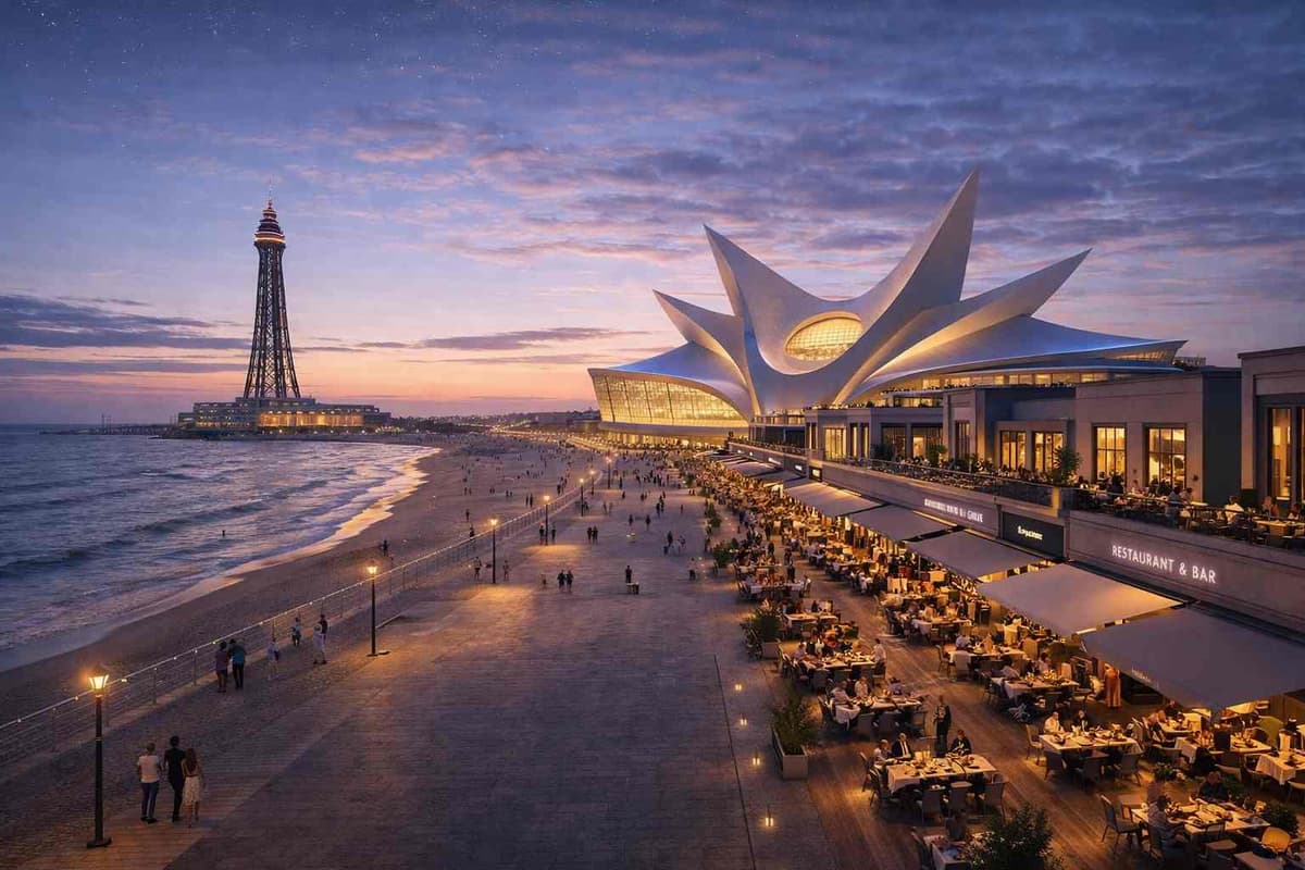 Atemberaubende neue Bilder der Weltklasse-Arena Blackpool mit 20 ...