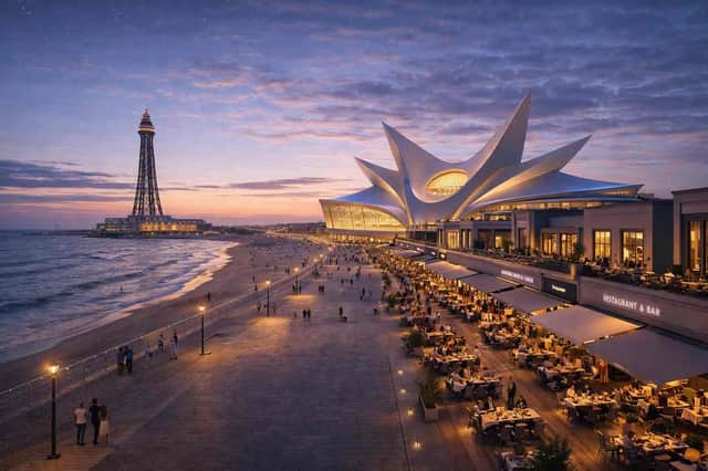 New images of world-class Blackpool Arena revealed amid local hope for mega-project - Carters Building Consultancy