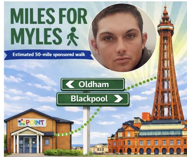 Mile for Myles - I'm walking 50 miles from Oldham to Blackpool for my brother who died on Xmas Eve