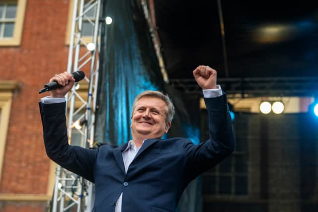 Lytham Proms - Aled Jones entertains the crowd