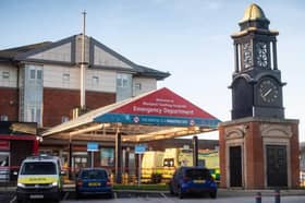 Blackpool Victoria Hospital A&E entrance