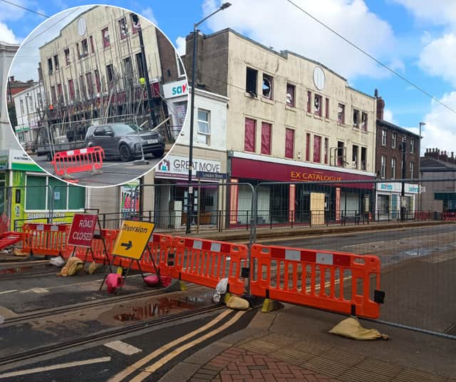 Businesses offered support amid economic impact of key road closure after major fire