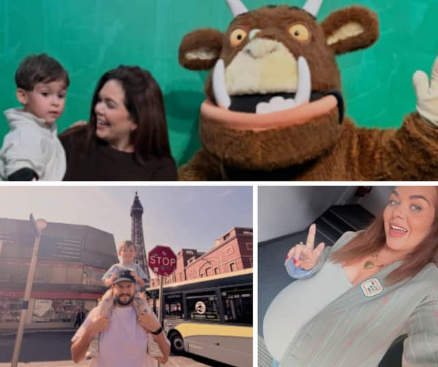 Gogglebox star Scarlett Moffatt enjoys ‘last little adventure’ in Blackpool before baby arrives