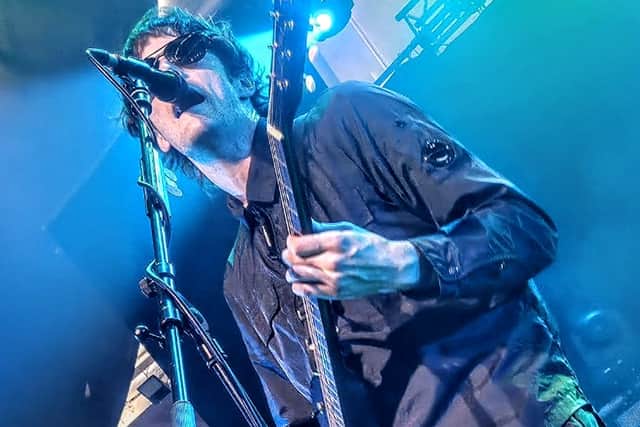Darren Forbes, co-lead singer and guitarist with the Shambolics