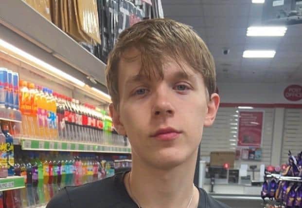 Police have released updated footage as they continue their search for missing 23-year-old Connor Askins and have urged people to take a close look at his face. He was last seen on Sunday outside the Italian Orchard restaurant in Preston