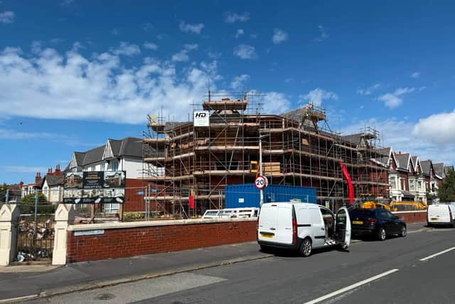 The Clifton Apartments development at St Annes