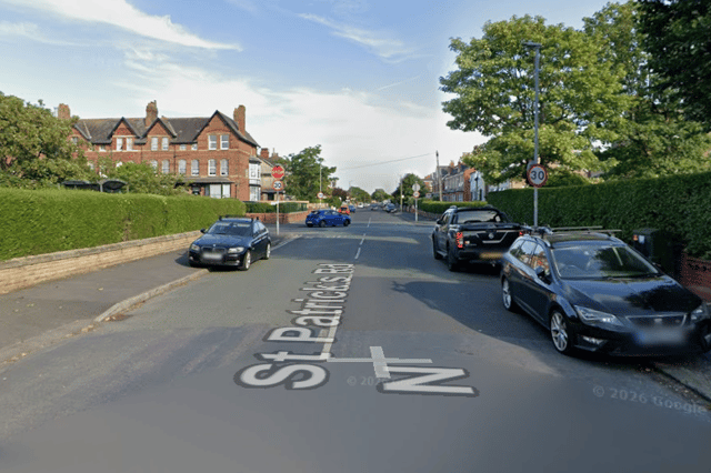 The incident took place at St Patrick's Road North.