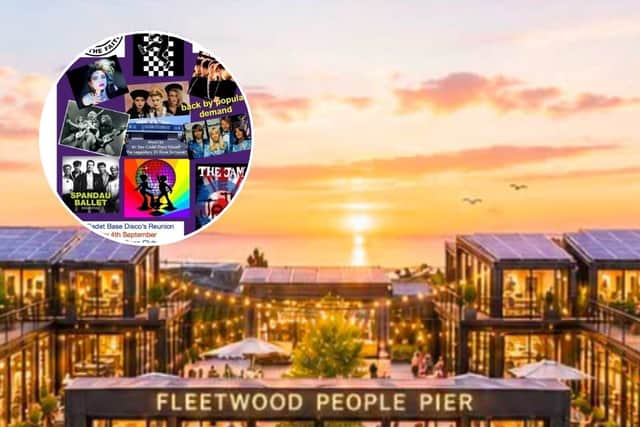 Music of the 70s and 80s for this Friday's Sea Cadet Disco Reunion for Fleetwood People's Pier