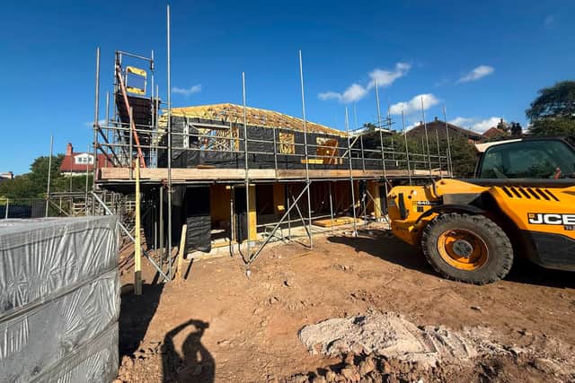 The development at 83 Poulton Road