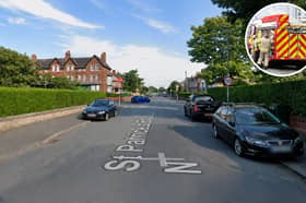 The incident took place on St Patrick's Road North.