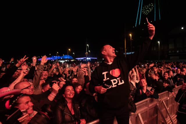 Paddy McGuinness at the Blackpool Illuminations Switch On 2026
