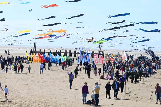 The annual Kite Festival 2026,  on Lytham St Annes Beach.