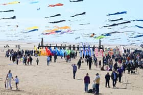 The annual Kite Festival 2026,  on Lytham St Annes Beach.