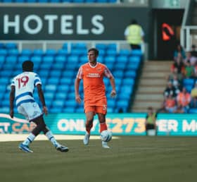 Blackpool defender Josh Earl