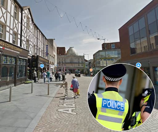 The incident took place on Abingdon Street