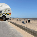 The incident took place yesterday evening.