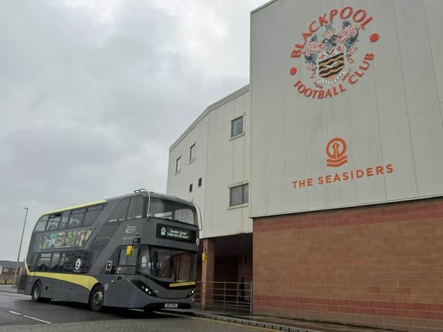 The new service will start this weekend when Blackpool take on Bromley.