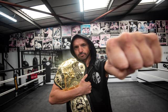 Blackpool wrestler RPD defends his PCW Heavyweight Championship in Layton this weekend