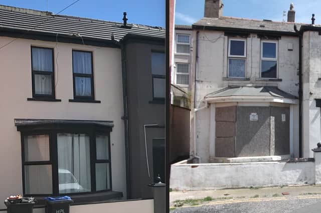 Transformed: The house on Filey Place before and after its total renovation