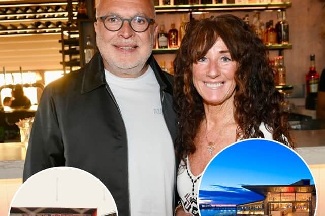 Beach House owners Hagop and Cheryl Tchobanian are sponsoring Blackpool FC's Player of the Month
