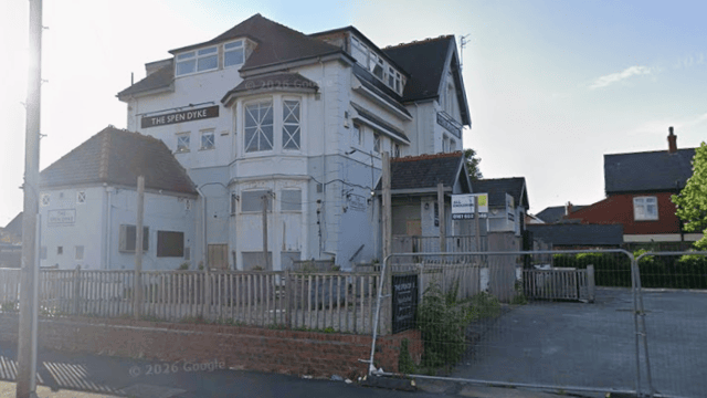 The old Spen Dyke pub on Lytham Road