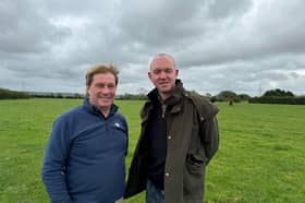 Andrew Snowden MP and Councillor Tommy Threlfall