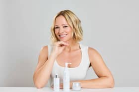 Kimberley Walsh has teamed up with Pure Tone Aesthetics to launch her first skincare collection, a three-step range featuring plant-derived polynucleotides.