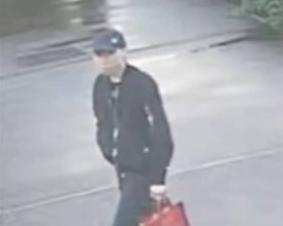 Police in Thornton Cleveleys want to speak to this man in relation to an attempted burglary in Eagle Close 