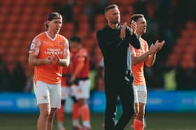 Blackpool head coach Ian Evatt