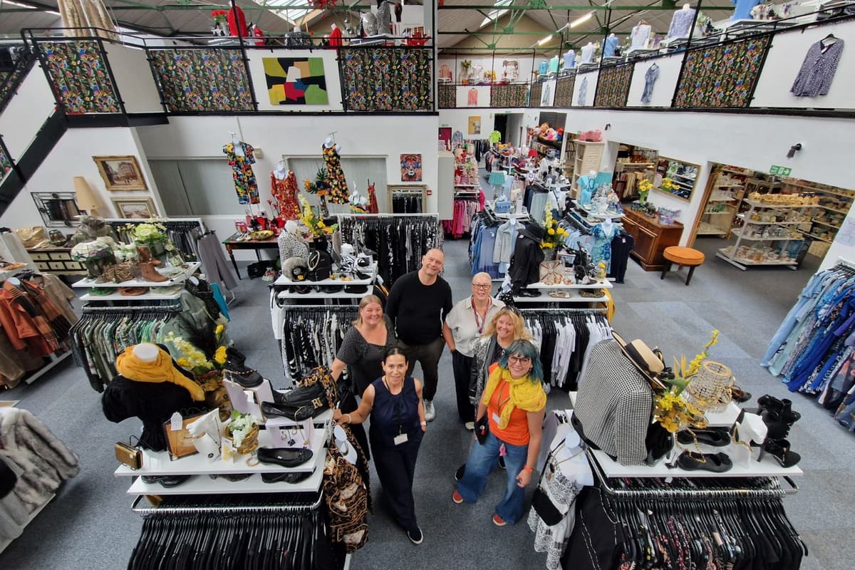 New Trinity Hospice Superstore next to Febland in Blackpool opens its ...