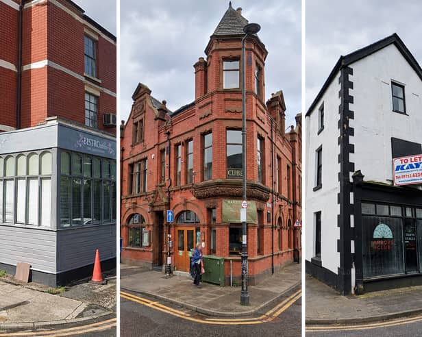 The three venues.