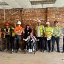 Working in collaboration with Community First Blackpool, Fylde and Wyre, 10 Blackpool Council contractors are delivering a new community hub in Lytham Road, South Shore through their social value commitments.