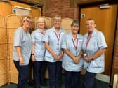 Some of the Housekeeping Team at Trinity Hospice