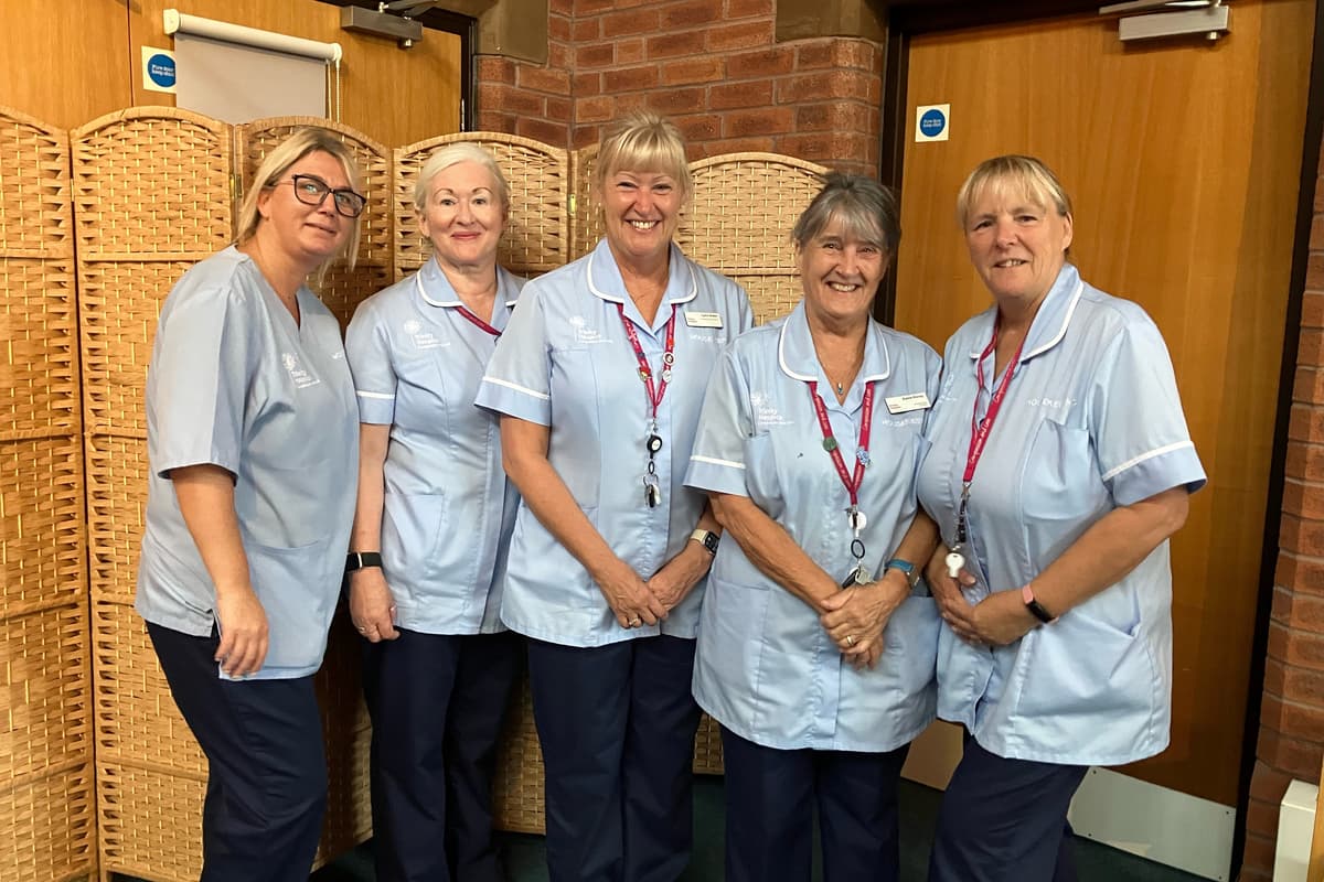 Blackpool's Trinity Hospice bosses celebrate their Housekeeping Team as ...