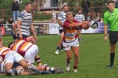 Gabe Maguire scored Fylde's opening try at Hull Ionians on Saturday