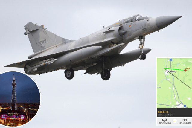 Hier erfahren Sie, warum Sie diese Woche Kampfjets über der Fylde-Küste ...