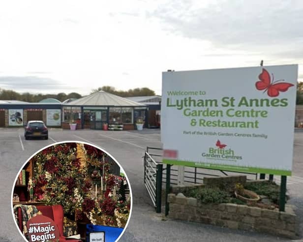 Christmas magic begins at Lytham St Annes Garden Centre on October 3 and 4