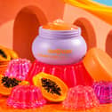 Soap & Glory’s new Glow Maintenance Jelly Mask, £11.99, is part of the brand’s colourful new 10-piece skincare collection.
