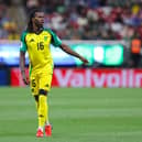 Blackpool's Karoy Anderson is on international duty with Jamaica