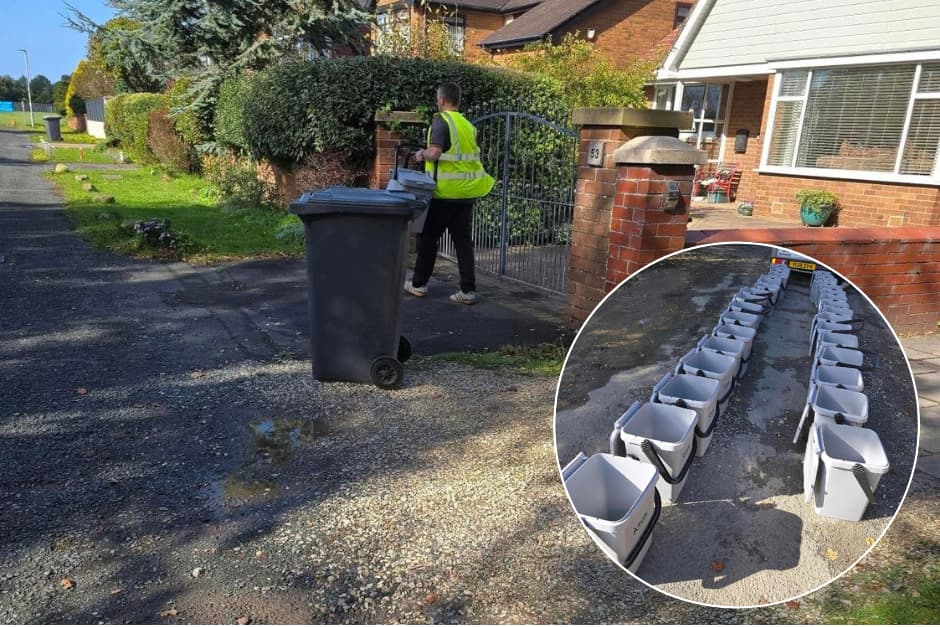 Major council bin collection update as new food waste caddies delivered ...