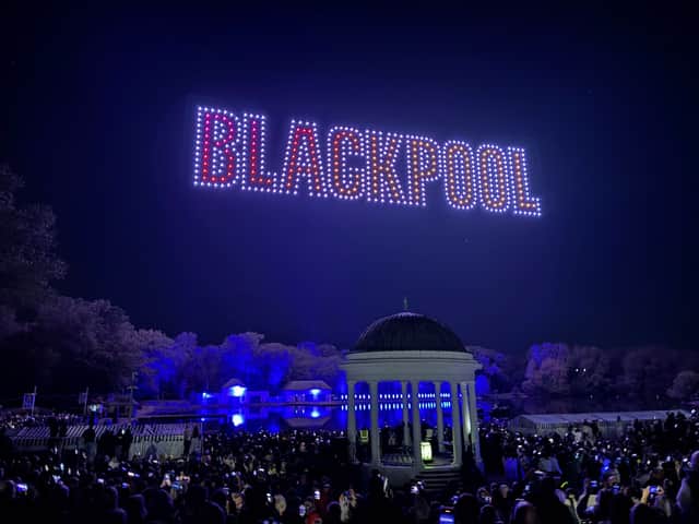 Blackpool's Stanley Park celebrates turning 100 in style with a grand drone show