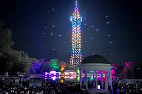Blackpool's Stanley Park celebrates turning 100 in style with a grand drone show