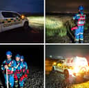 HM Coastguard Lytham headed to Church Scar, known locally as “the scar”, for a training exercise focused on navigating the challenging coastal terrain and preparing for potential water rescues.