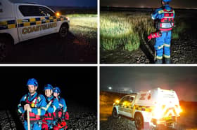 HM Coastguard Lytham headed to Church Scar, known locally as “the scar”, for a training exercise focused on navigating the challenging coastal terrain and preparing for potential water rescues.